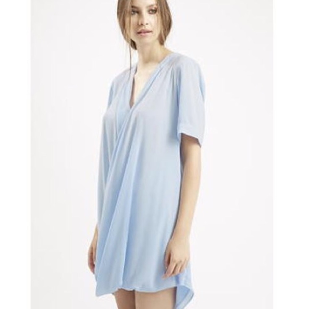Topshop Drape Tunic Dress